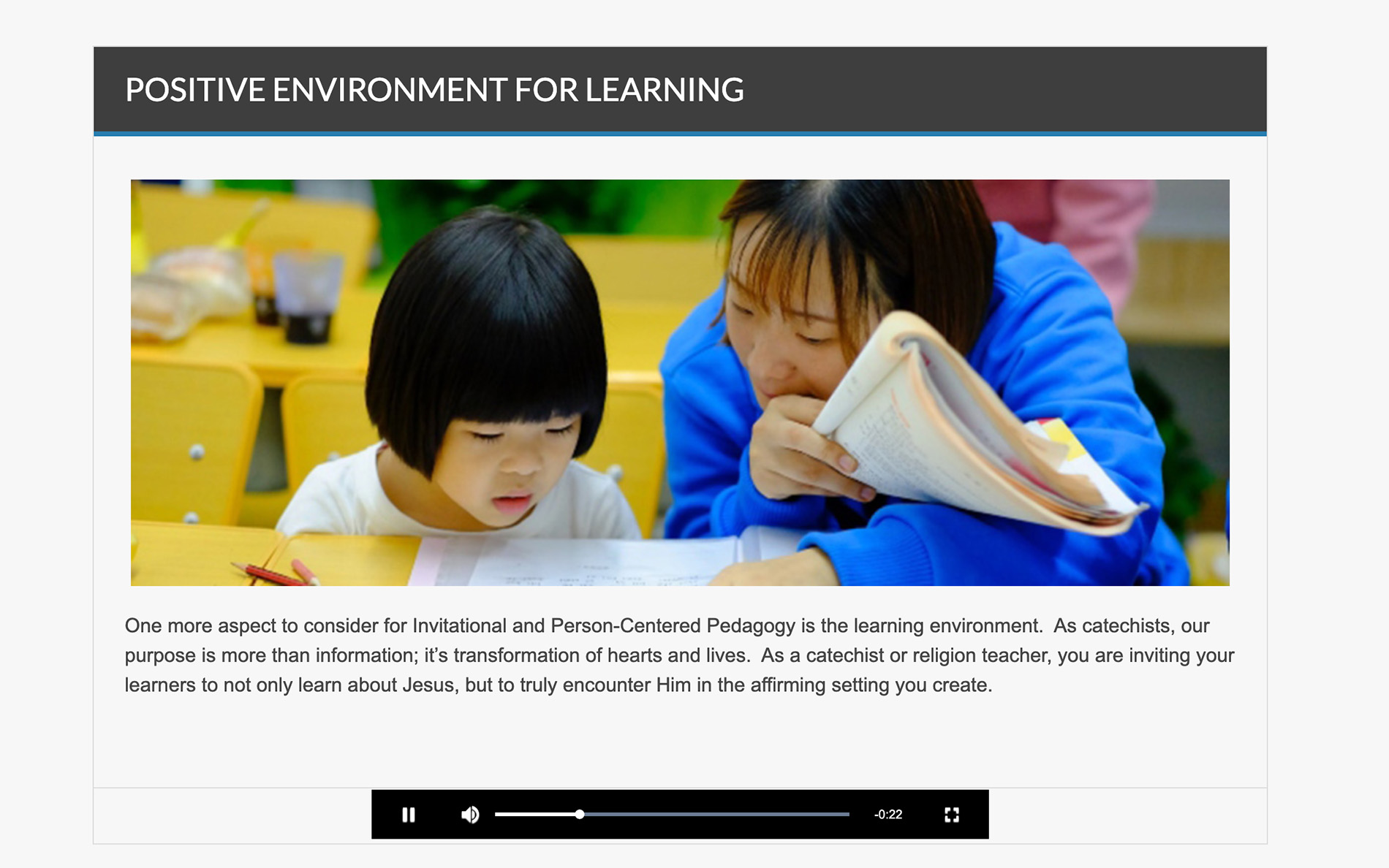 Sample Lesson Page